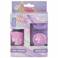 Набор из лака для ногтей и блесков для губ Martinelia Little Unicorn 24130
